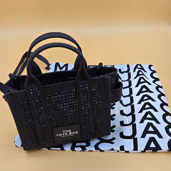 Marc Jacobs Black Rhinstone Mini Tote Bag - Sold Out!! - Picture 2 of 16